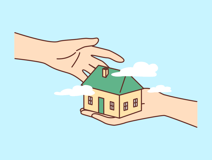 Home Transfer Illustration